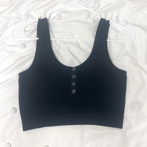Colsie black tank top